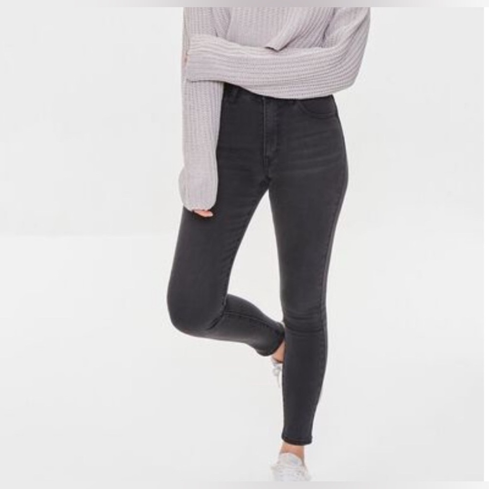 Forever 21 Black Skinny Jeans